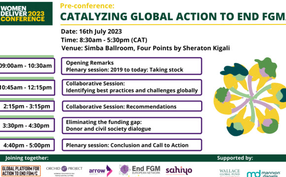 Cohosting Catalyzing Global Action to End FGM/C - A Pre-Conference at Women Deliver 2023