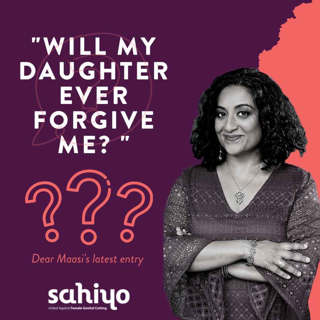 Dear Maasi: Will my daughter ever forgive me?