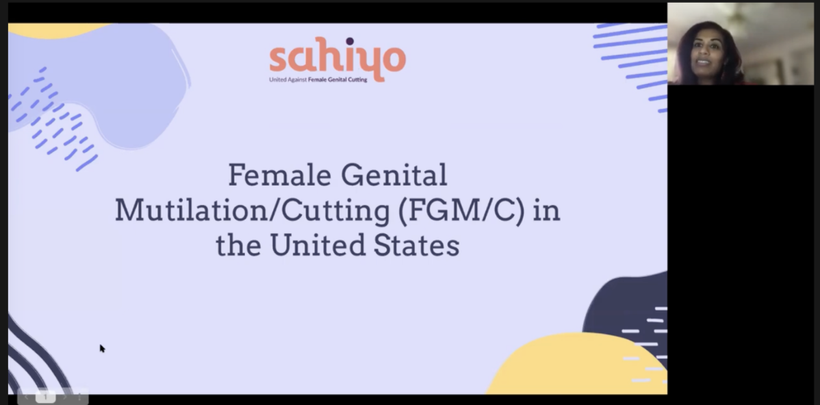 Sahiyo partners with FAWCO to lead an educational webinar on Female Genital Mutilation/Cutting in the United States