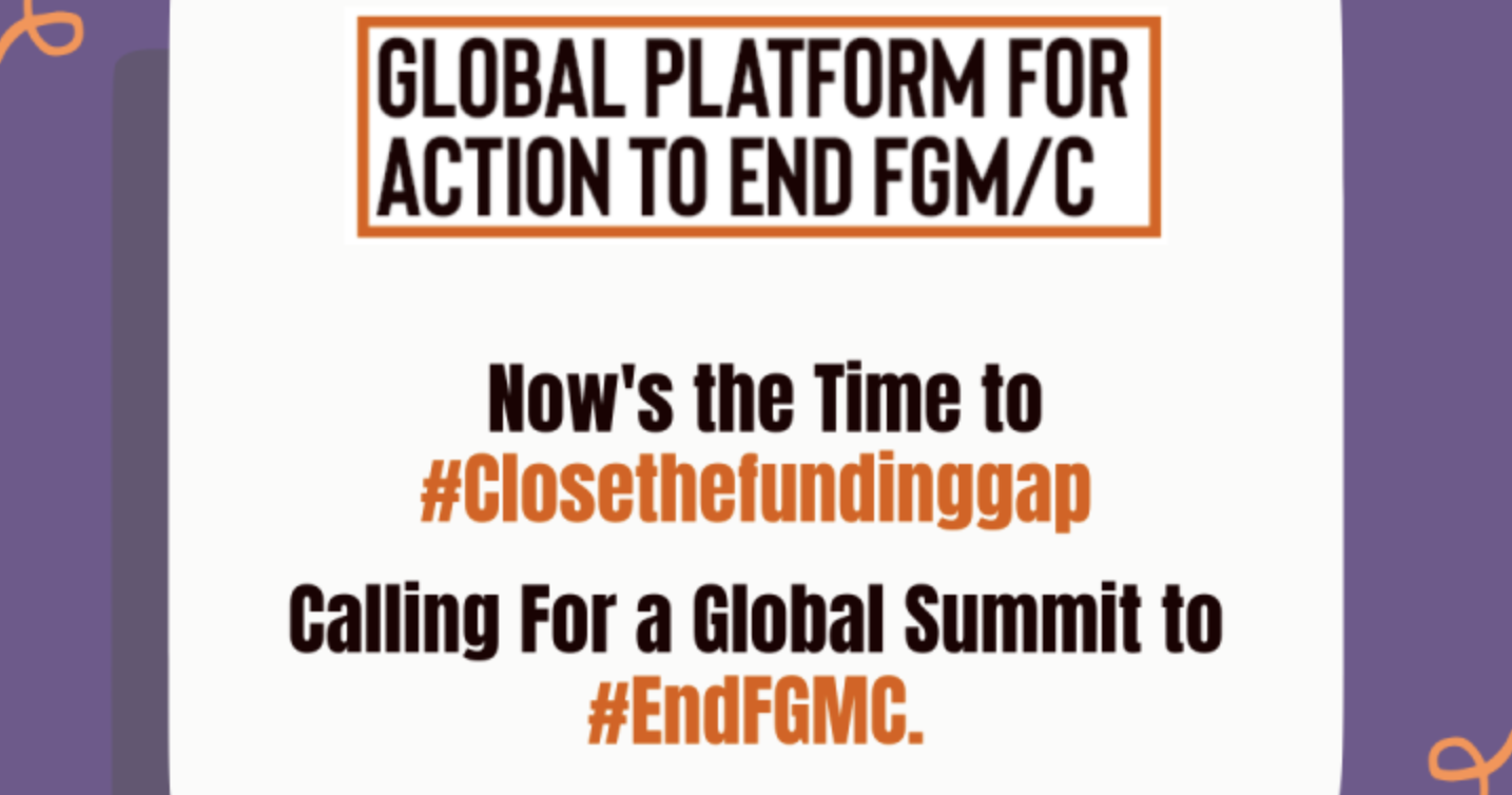 Calling for a Global Summit to end FGM/C