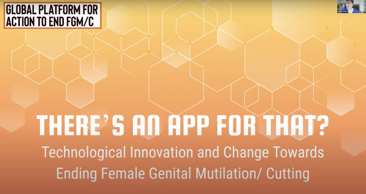 Reflecting on There’s an App For That?: Technological Innovation and Change Towards Ending Female Genital Cutting event