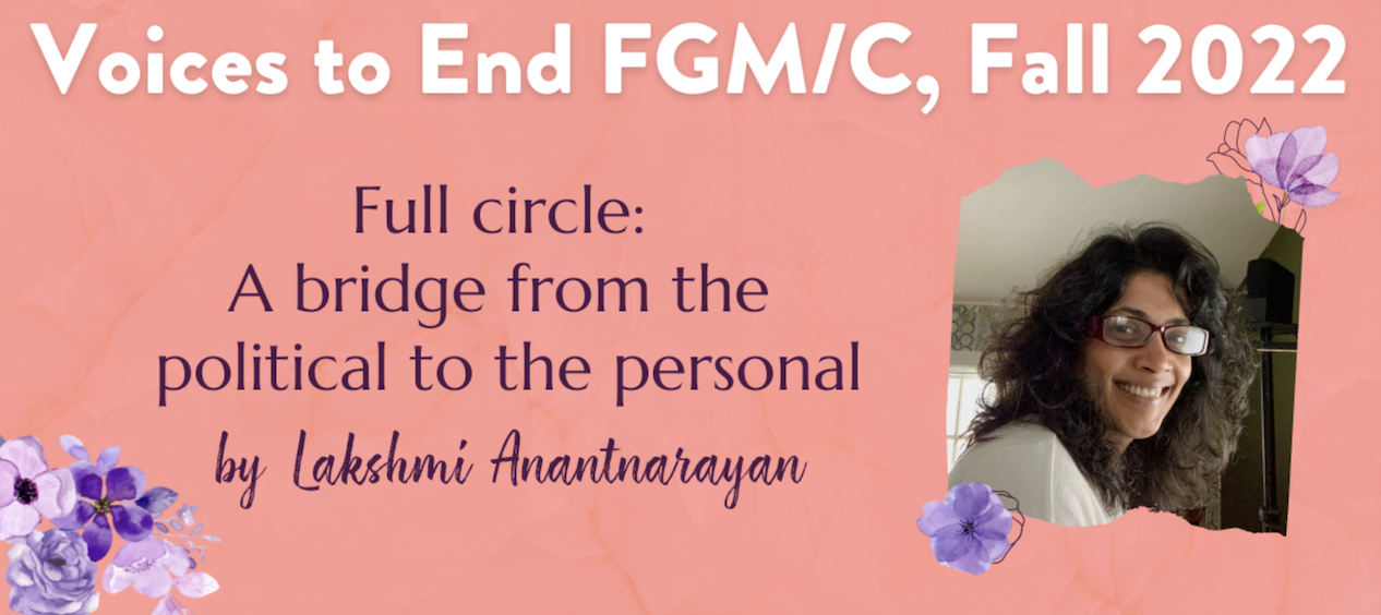 Full circle: A bridge from the political to the personal