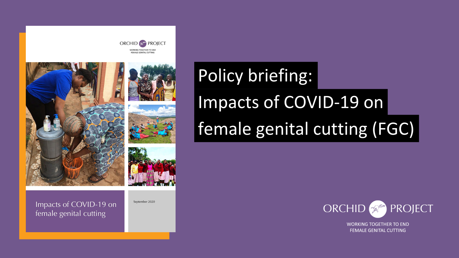 Orchid Project releases report detailing the pandemic's impact on female genital cutting
