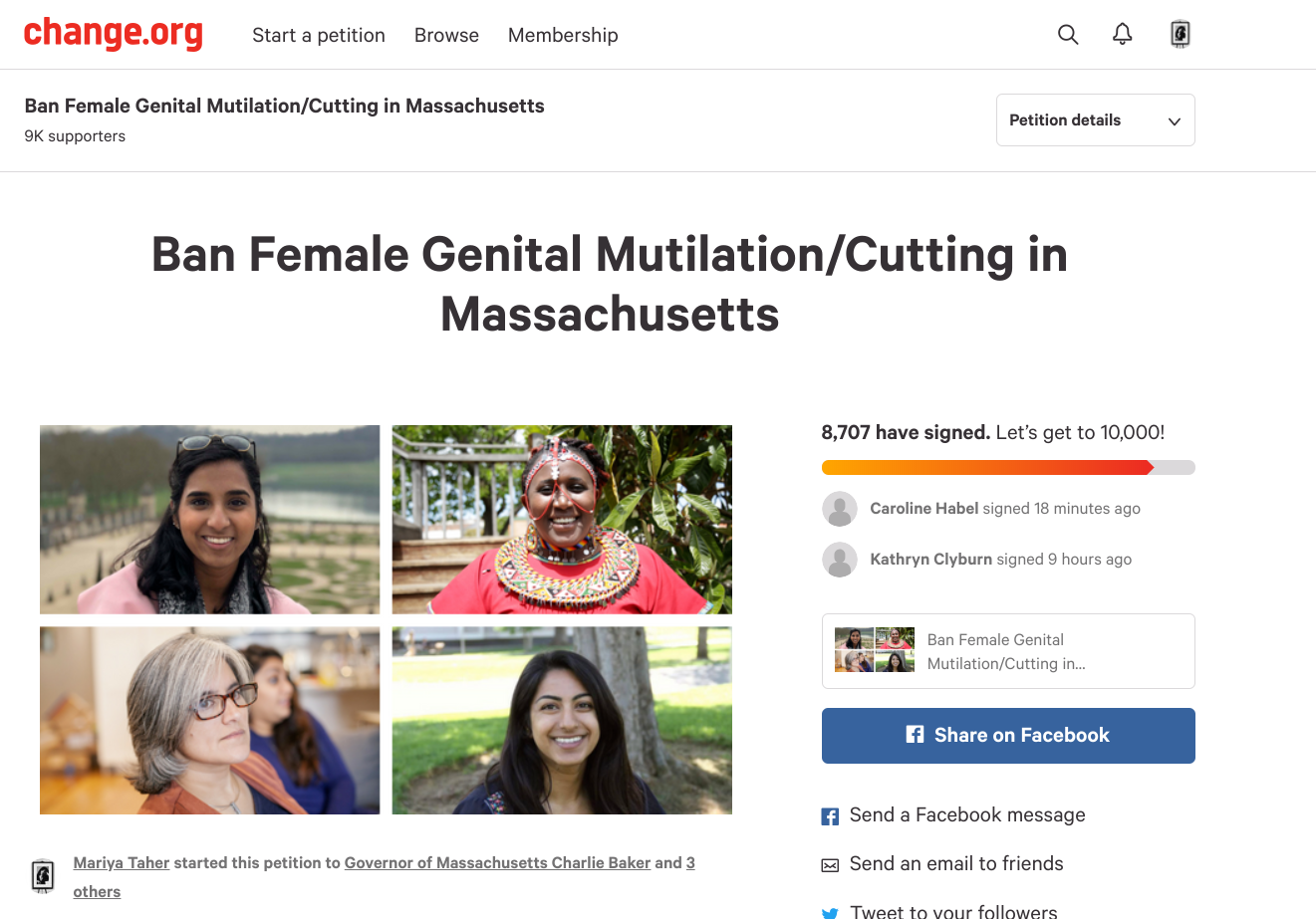 Why Won’t Massachusetts Pass A Law Against Female Genital Cutting?