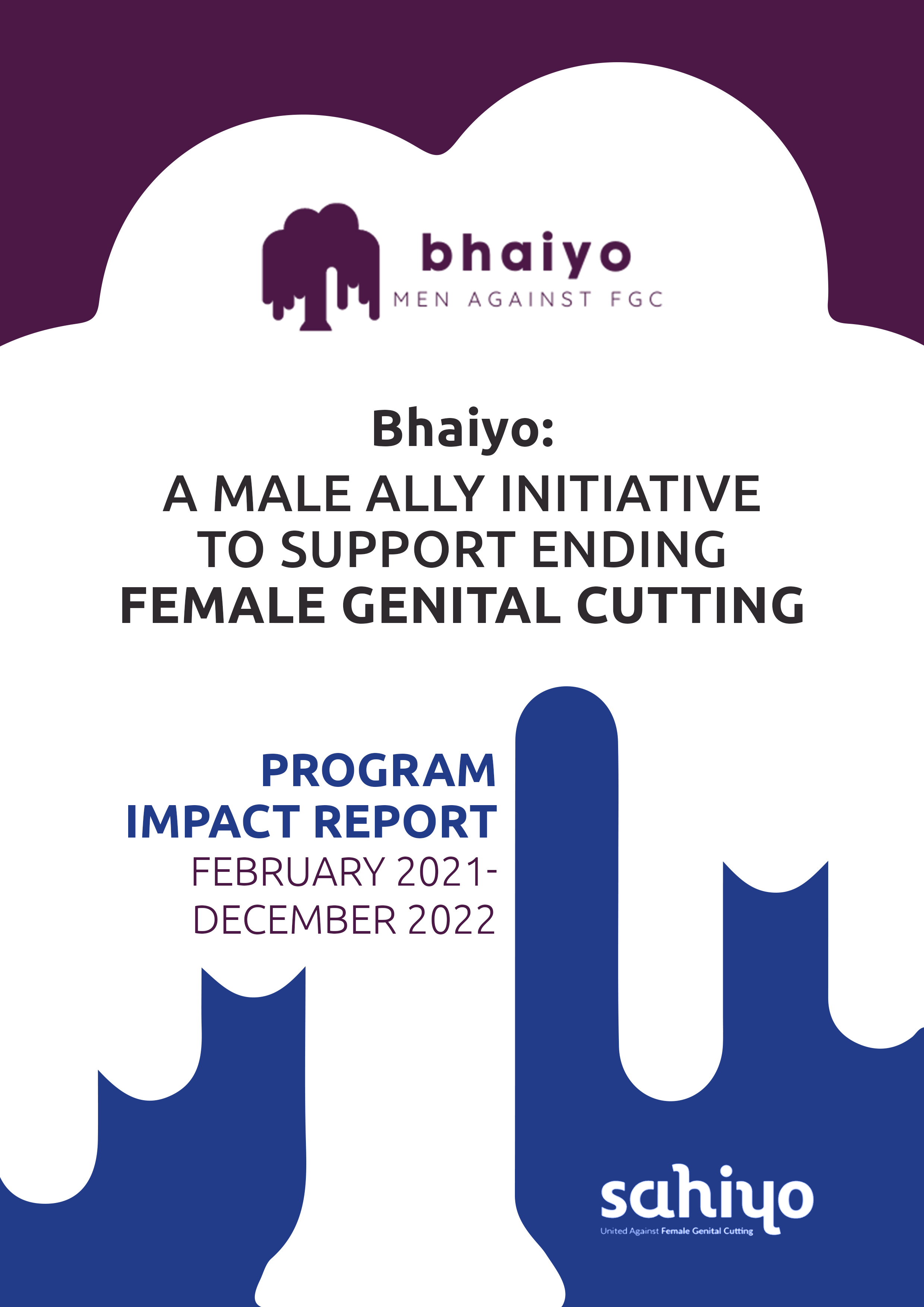 This image for Bhaiyo Impact Report 2021 -2022