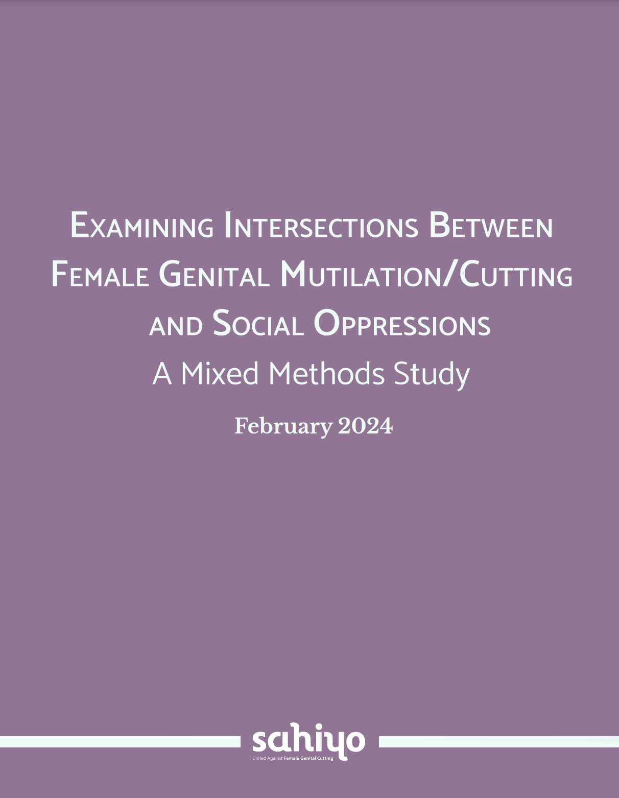 This image for Examining Intersections Between Female Genital Mutilation/Cutting And Social Oppressions: A Mixed Methods Study