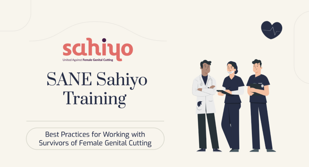 Sahiyo leads training for Sexual Assault Nurse Examiners