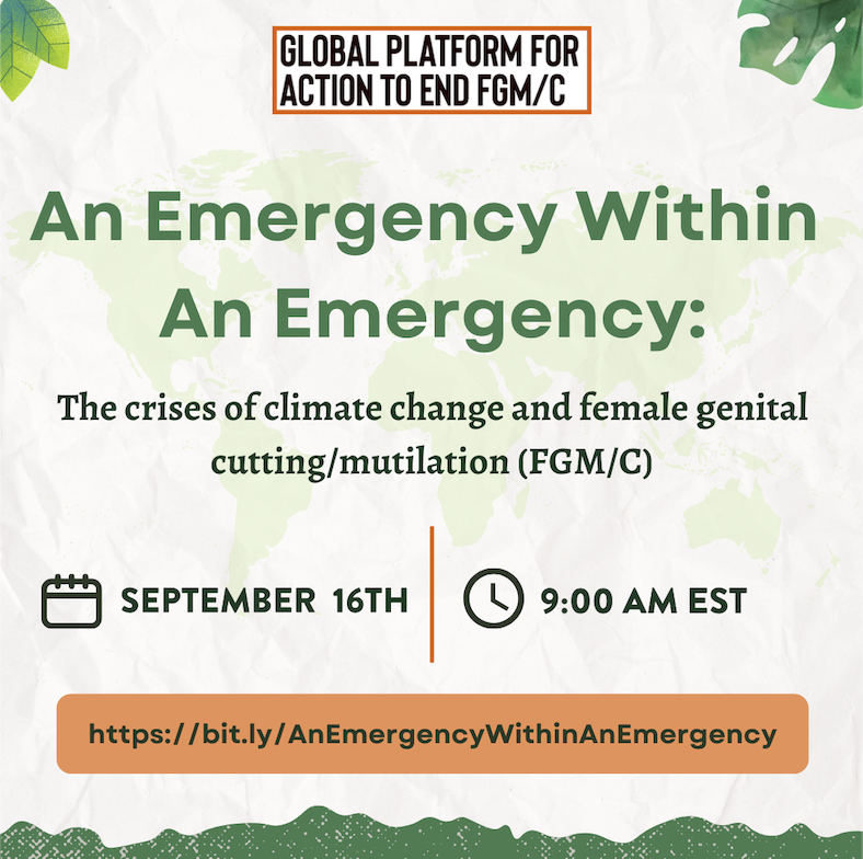 An Emergency Within an Emergency: The Crises of Climate Change and Female Genital Cutting