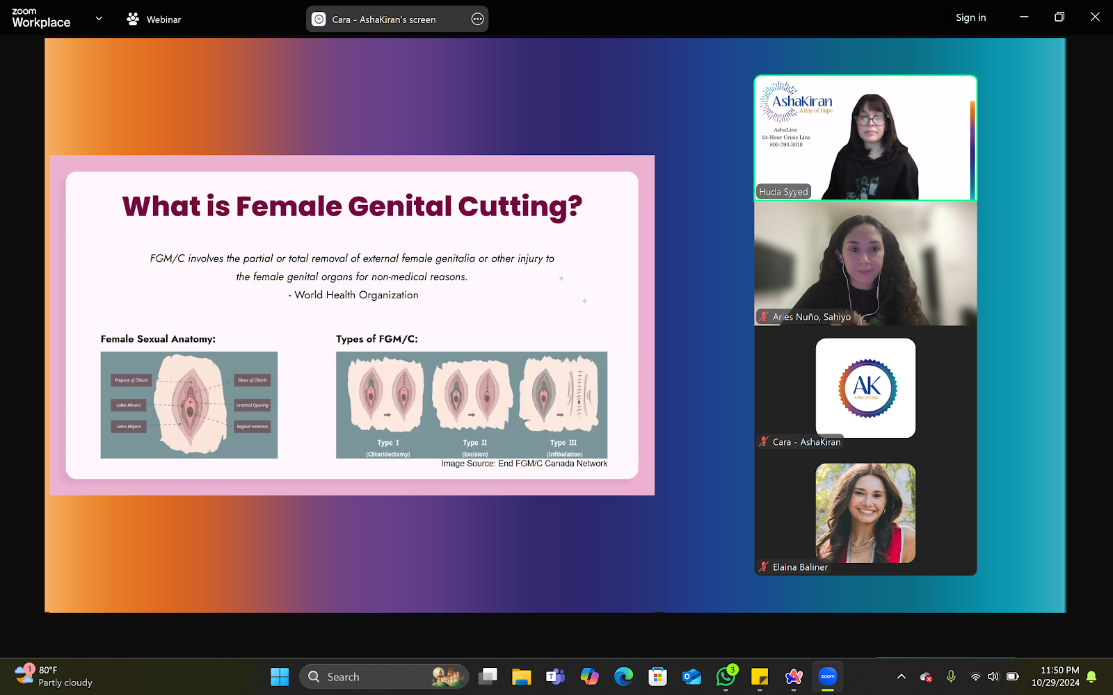 Training Recap: An Introduction to Female Genital Cutting with AshaKiran