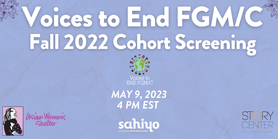 Voices to End FGM/C Fall 2022 Cohort Video Screening