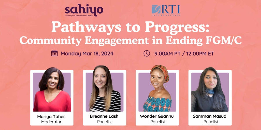 Pathways to Progress: Community Engagement in Ending Female Genital Mutilation/ Cutting