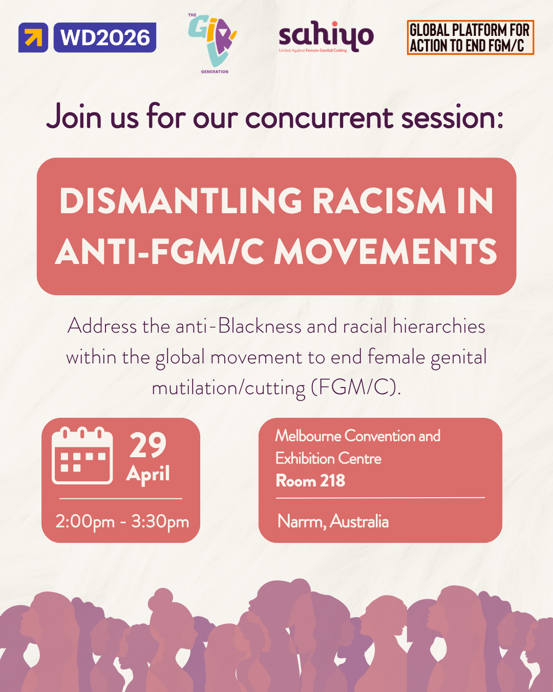 Women Deliver 2026: Dismantling Racism in Anti-FGM/C Movements: Path to Decolonial, Survivor-Led Advocacy